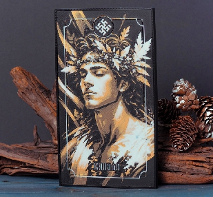 Плакетка «Бог Купало» 11*20 см