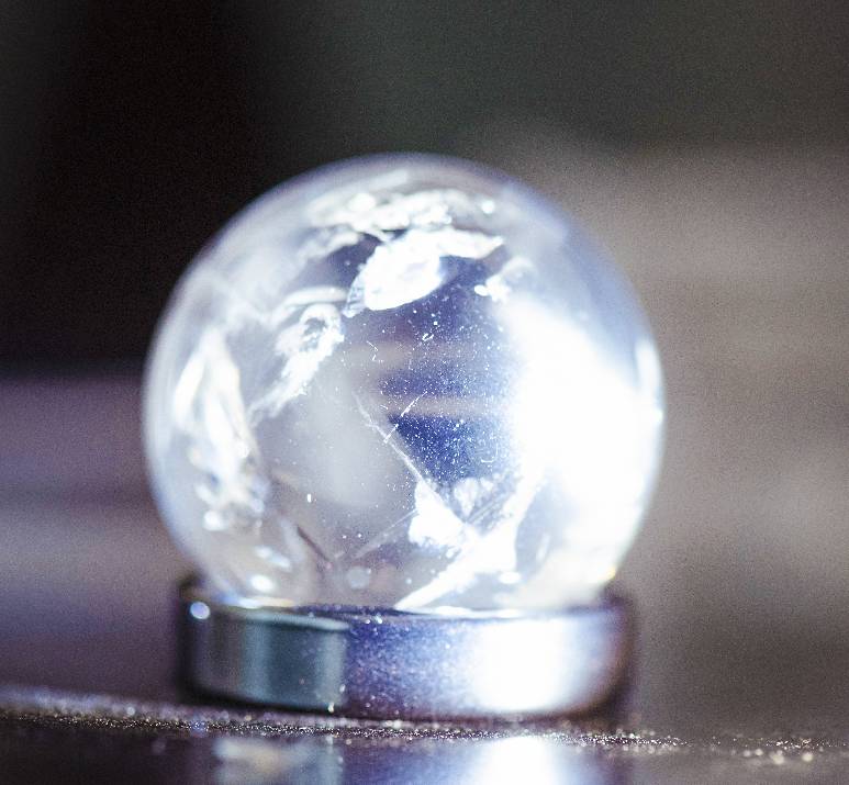 Цитрин. Магический каменный шар. 2-2,5 см - фото 1