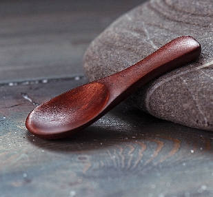 Ложка тёмная для верчи. Дерево.