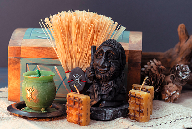 Набор для обрядов, плат, резы