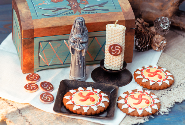 Набор для обрядов, плат, резы