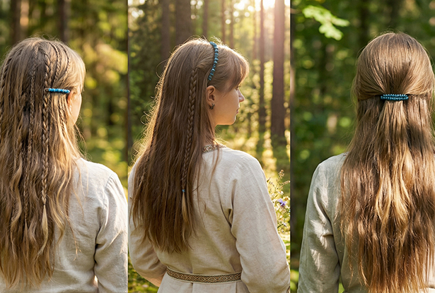 заколка славянская, заколка купить, заколка металл