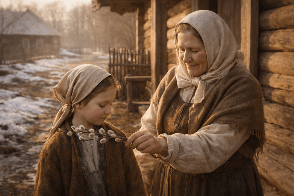 вербохлест, вербное воскресенье, верба славян