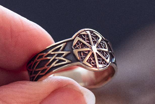 защитное кольцо, славянское кольцо купить, кольцо для магии