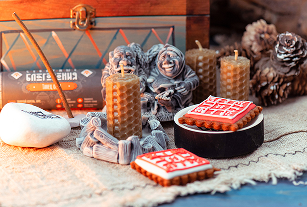 Набор для обрядов, плат, резы