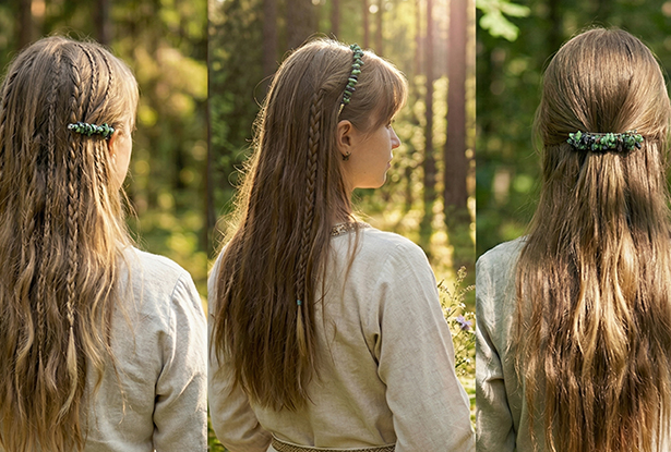 заколка славянская, заколка купить, заколка металл