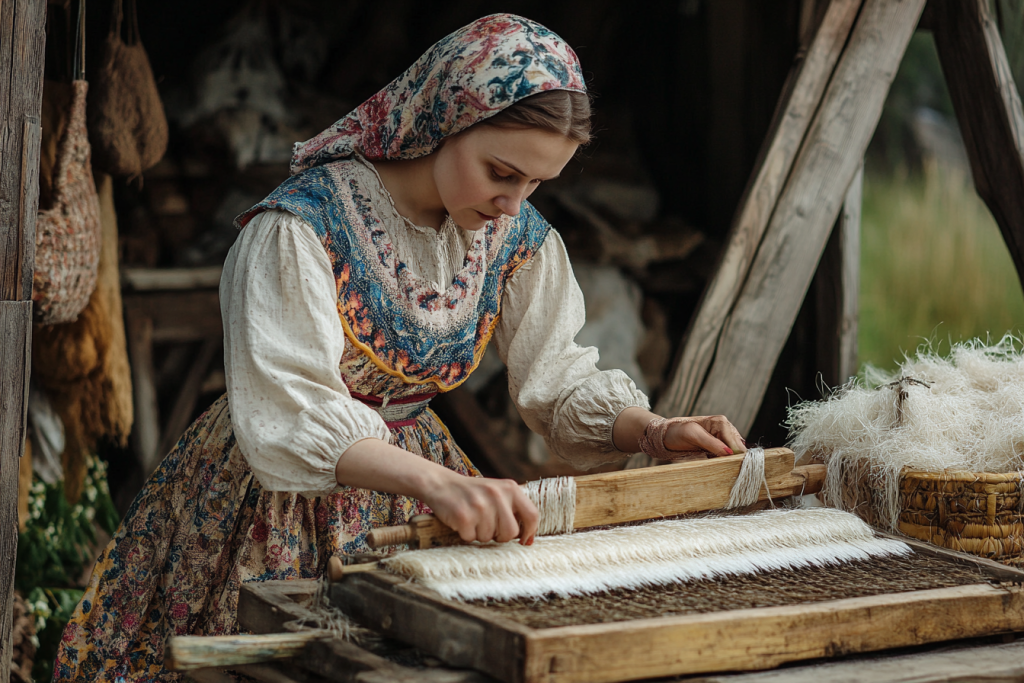 обработка льна, параскева пятница, обработка льна в старину, льняные смотрины, былички про лён