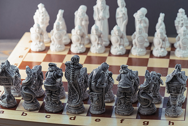 шахматы, купить шахматы, сказочные фигуры шахматы, необычные шахматы, оригинальные шахматы, славянские шахматы, подарочные шахматы