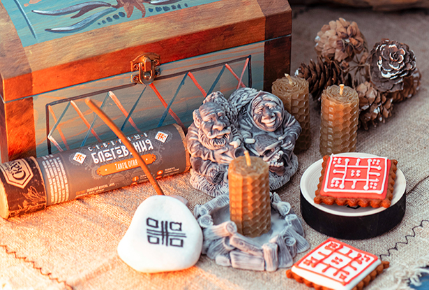 Набор для обрядов, плат, резы