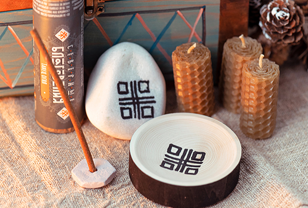 Набор для обрядов, плат, резы