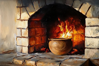 Славянская печь: кто бережёт тепло в доме?